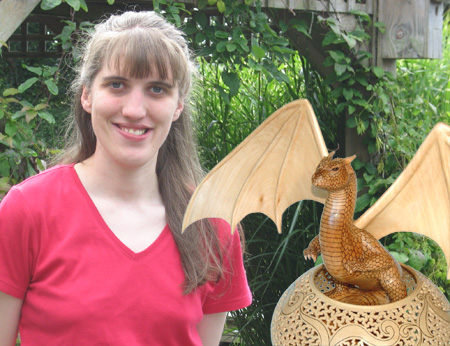 Yvonne & Release - Dragon Sculpture