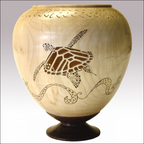 Lacework Sea Life Vase