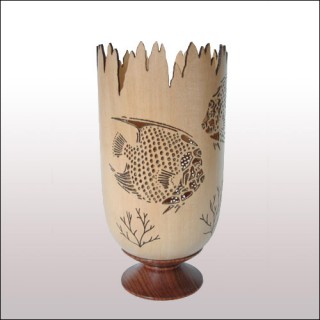 Lacework Fish Vase